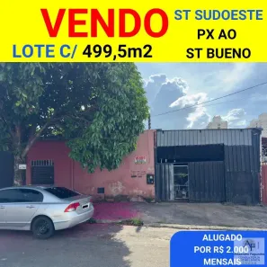 Lote/Terreno à venda, 499m² no Setor Sudoeste, Goiânia