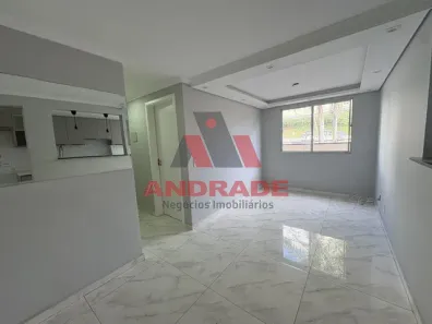 Apartamento com 2 Quartos para alugar, 48m² no Parque São Vicente, Mauá