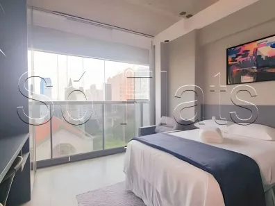 Apartamento com 1 Quarto para alugar, 23m² no Jardim Paulista, São Paulo