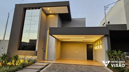 Casa com 3 Quartos à venda, 233m² no Damha Residencial Uberaba III, Uberaba