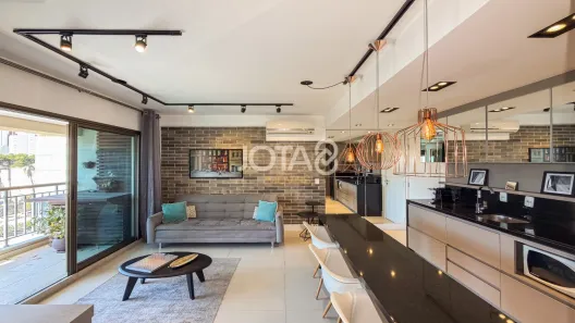 Apartamento com 1 Quarto para alugar, 46m² no Batel, Curitiba