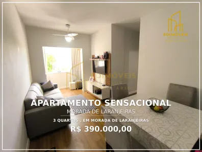 Apartamento com 3 Quartos à venda, 52m² no Morada de Laranjeiras, Serra
