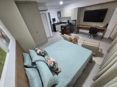Apartamento com 1 Quarto para alugar, 40m² no Jardim Paulistano, São José do Rio Preto