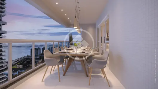 Apartamento com 3 Quartos à venda, 218m² no Ponta da Praia, Santos