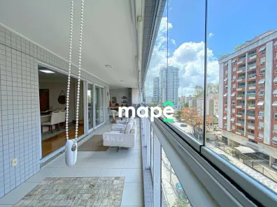 Apartamento com 3 Quartos para alugar, 160m² no Embaré, Santos