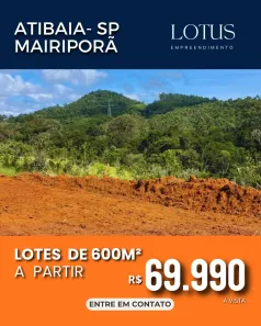 Lote/Terreno à venda, 600m² no Centro, Atibaia