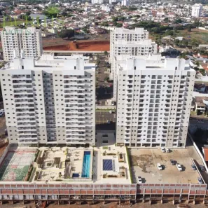 Apartamento com 3 Quartos para alugar, 77m² no Condomínio Yes Garden, Rio Verde