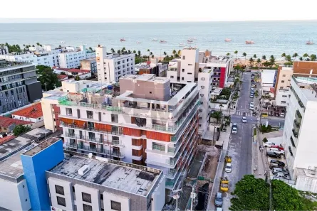 Flat com 1 Quarto à venda, 23m² no Tambaú, João Pessoa