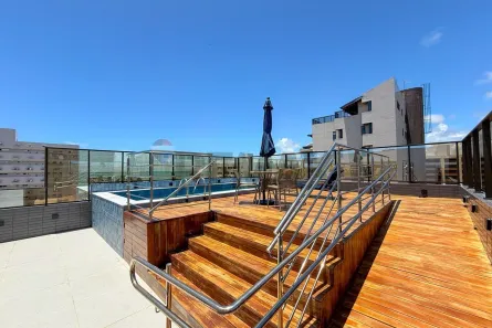 Apartamento com 2 Quartos à venda, 58m² no Ponta de Campina, Cabedelo