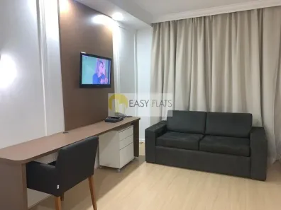 Flat com 1 Quarto para alugar, 35m² no Vila Olímpia, São Paulo