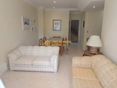 Apartamento com 2 Quartos para alugar, 120m² no Pitangueiras, Guarujá