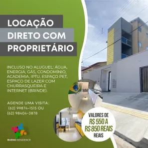 Kitnet com 1 Quarto para alugar, 20m² no Setor Sol Nascente, Goiânia