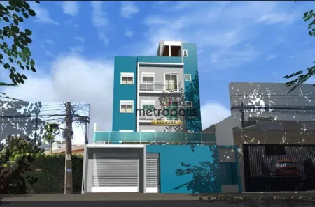 Apartamento com 2 Quartos à venda, 44m² no Paraíso, Santo André