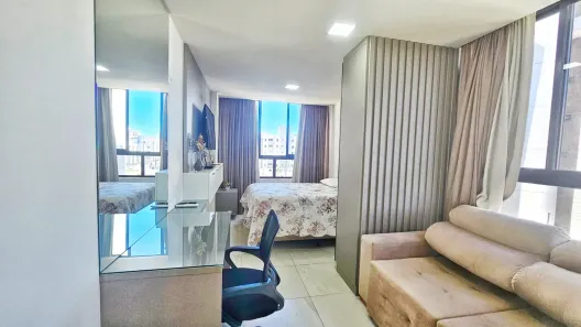 Flat com 1 Quarto para alugar, 27m² no Intermares, Cabedelo