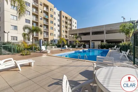 Apartamento com 2 Quartos para alugar, 53m² no Bacacheri, Curitiba