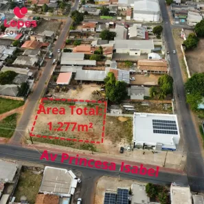 Lote/Terreno para alugar, 1277m² no Caimbé, Boa Vista