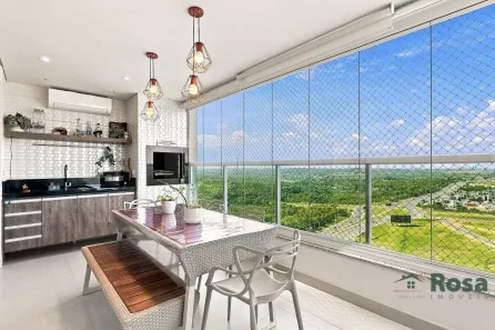 Apartamento com 3 Quartos à venda, 138m² no Condomínio Florais Cuiabá Residencial, Cuiabá
