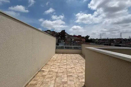 Cobertura com 2 Quartos para alugar, 79m² no Jardim Guarará, Santo André