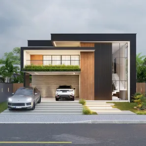Casa de Condomínio com 4 Quartos à venda, 325m² no Alphaville (Abrantes), Camaçari