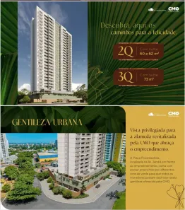 Apartamento com 2 Quartos à venda, 60m² no Parque Amazônia, Goiânia