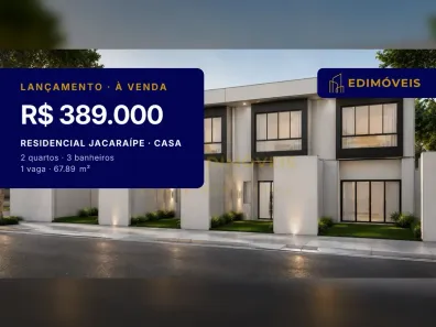Casa com 2 Quartos à venda, 67m² no Residencial Jacaraípe, Serra