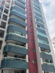 Apartamento com 2 Quartos para alugar, 74m² no Ocian, Praia Grande