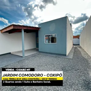 Casa com 2 Quartos à venda, 80m² no Jardim Comodoro, Cuiabá