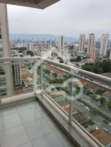 Apartamento com 1 Quarto para alugar, 48m² no Ponta da Praia, Santos