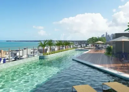 Apartamento com 2 Quartos para alugar, 48m² no Tambaú, João Pessoa