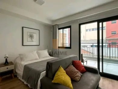 Apartamento com 1 Quarto para alugar, 28m² no Perdizes, São Paulo