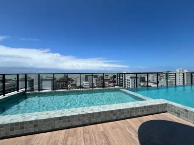 Flat com 1 Quarto à venda, 17m² no Tambaú, João Pessoa