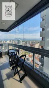 Apartamento com 1 Quarto para alugar, 58m² no Boqueirão, Praia Grande