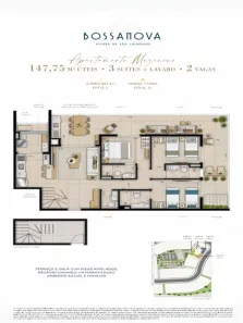 Apartamento com 3 Quartos à venda, 147m² no Riviera, Bertioga