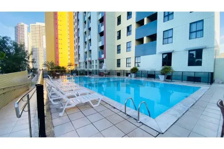 Flat com 1 Quarto à venda, 44m² no Ponta Negra, Natal