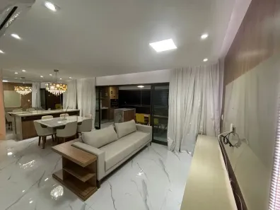 Apartamento com 4 Quartos para alugar, 145m² no Alphaville I, Salvador