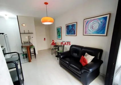 Flat com 1 Quarto para alugar, 35m² no Moema, São Paulo