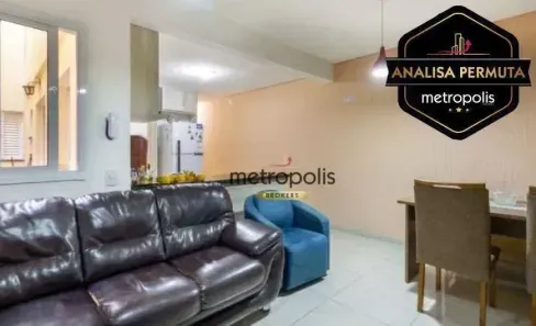 Apartamento com 2 Quartos à venda, 65m² no Vila Metalúrgica, Santo André