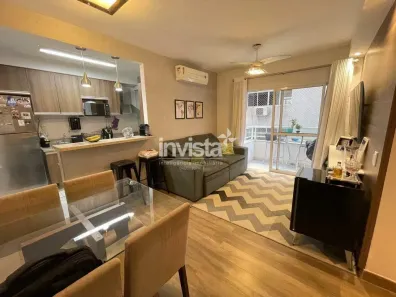 Apartamento com 2 Quartos à venda, 72m² no José Menino, Santos