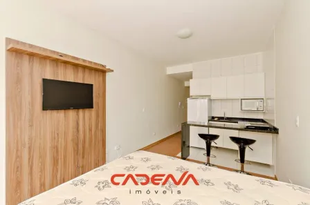 Apartamento com 1 Quarto para alugar, 28m² no Centro, Curitiba