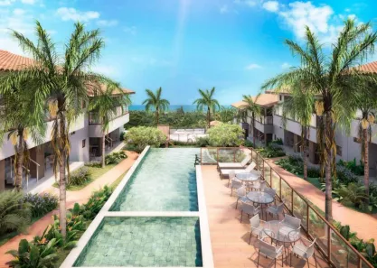 Apartamento com 2 Quartos à venda, 61m² no Imbassaí, Mata de São João