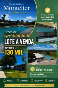 Lote/Terreno à venda, 352m² no , Bananeiras