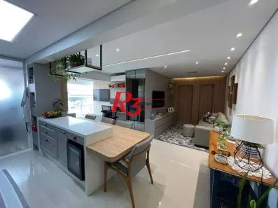 Apartamento com 2 Quartos à venda, 68m² no Embaré, Santos