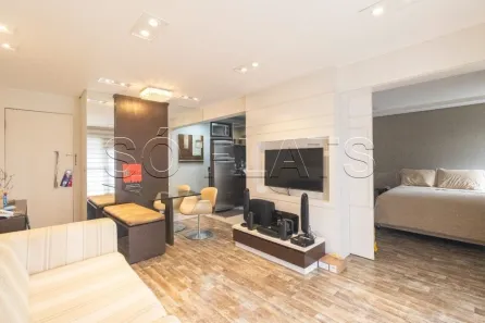 Flat com 1 Quarto para alugar, 45m² no Higienópolis, São Paulo