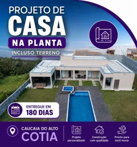 Casa de Condomínio com 3 Quartos à venda, 121m² no Jardim Monte Verde (Caucaia do Alto), Cotia