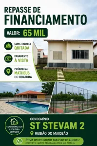 Casa com 2 Quartos à venda, 50m² no , Paço do Lumiar