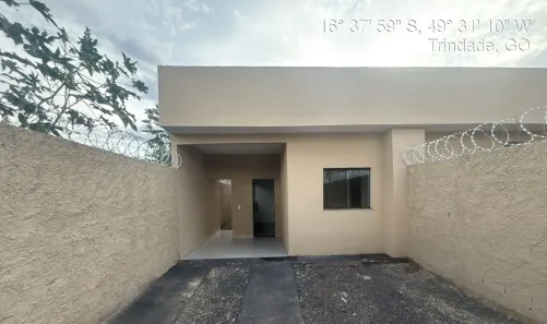 Casa com 2 Quartos à venda, 59m² no Residencial Rosa Morena, Trindade