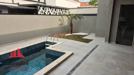 Casa de Condomínio com 3 Quartos à venda, 150m² no Residencial Real Parque Sumaré, Sumaré