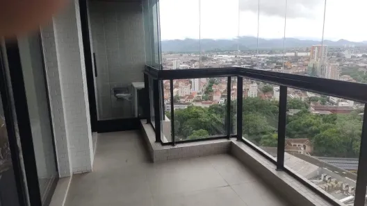 Apartamento com 1 Quarto para alugar, 54m² no Boqueirão, Santos