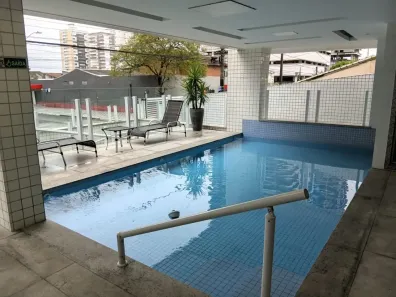 Apartamento com 2 Quartos para alugar, 70m² no Guilhermina, Praia Grande