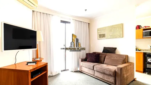 Flat com 1 Quarto para alugar, 40m² no Vila Olímpia, São Paulo